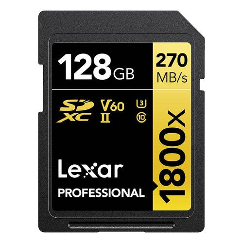 Lexar LSD1800128G-BNNNG memoria flash 128 GB SDXC UHS-II Classe 10
