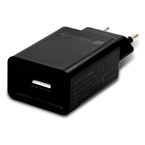 Caricabatterie Techly IPW USB 24BK POWER 2.4A Black Black
