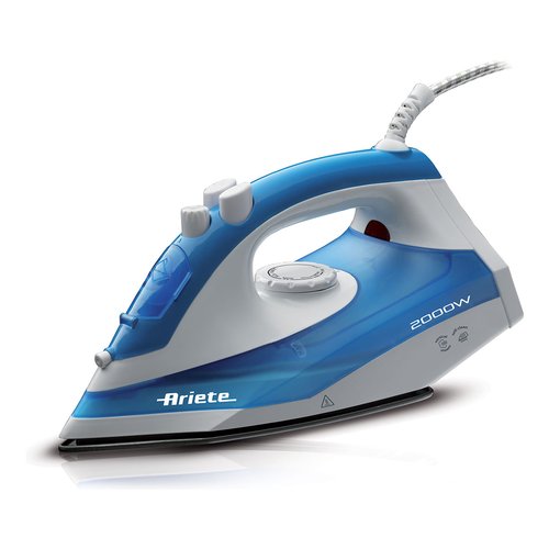 Ariete Steam Iron 00S623400AR0 Ferro da Stiro a Vapore Azzurro Bianco