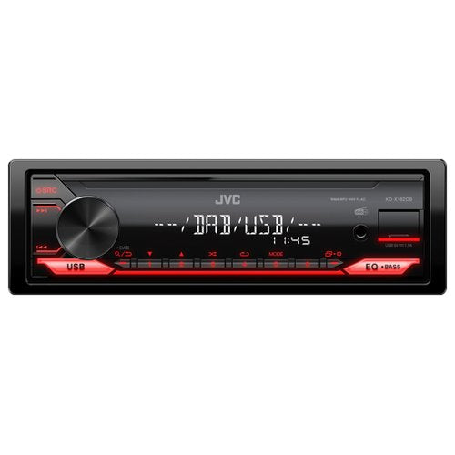 JVC KD-X182DB Ricevitore multimediale per auto Nero 200 W Bluetooth