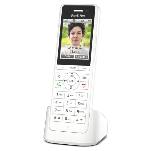 FRITZ!Fon X6 Telefono DECT Identificatore di chiamata Bianco
