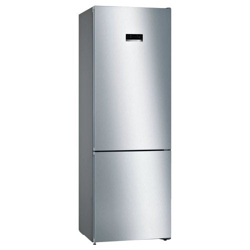 Bosch Serie 4 KGN49XLEA Frigorifero combinato da libera installazione 203 x 70 cm Metal look Classe E
