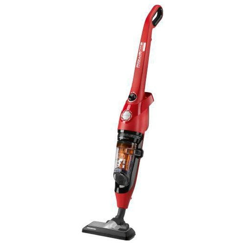 Rowenta RH8133 Powerline Extreme Bagless, Scopa elettrica senza sacco, Filtraggio elevato, Tecnologia ciclonica, Modello rosso