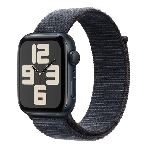 Apple Watch SE GPS 44mm Cassa Alluminio Mezzanotte con Inchiostro Sport Loop