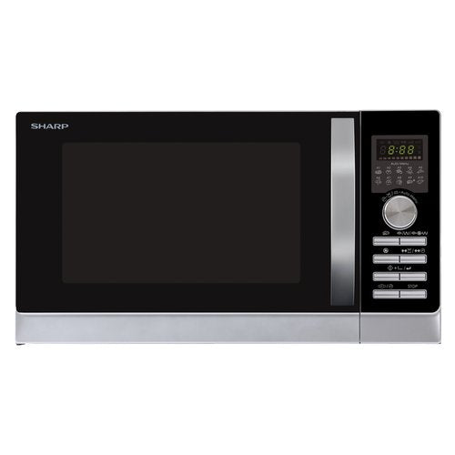 Sharp Home Appliances R843INW Argento Microonde combinato 25 L 900 W