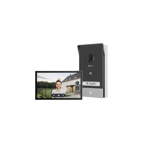 EZVIZ HP7 sistema per video-citofono 17,8 cm (7") Nero, Argento