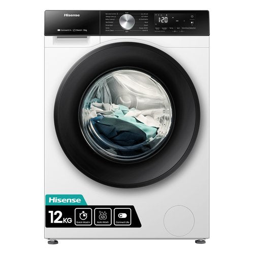 Hisense WF3S1243BW3 lavatrice Caricamento frontale 12 kg 1400 Giri/min Bianco