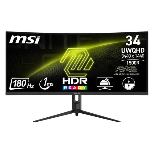 MSI MAG 342CQR E2 Monitor PC 86,4 cm (34") 3440 x 1440 Pixel UltraWide Quad HD LCD Nero