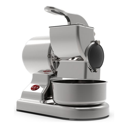 RGV Robusta grattugia e spiralizzatore elettrici Grattugia elettrica Argento