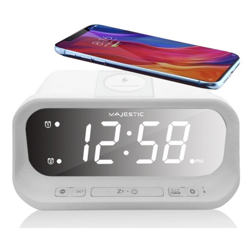 New Majestic SVE-236WI Sveglia digitale Bianco