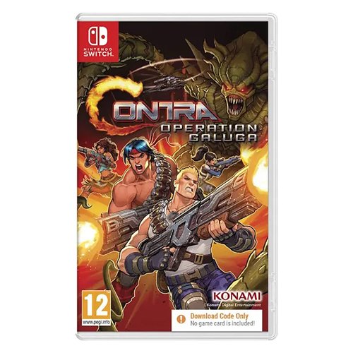 Videogioco Konami Switch Contra: Operation Galuga (EU Version) Digital