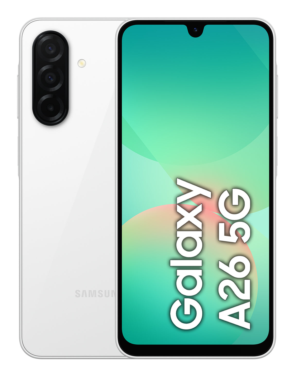 Samsung Galaxy A26 5G, Smartphone con Funzioni intelligenti, Display Super AMOLED 6.7”, 8GB RAM, 256GB, Batteria 5.000 mAh, memoria espandibile, White