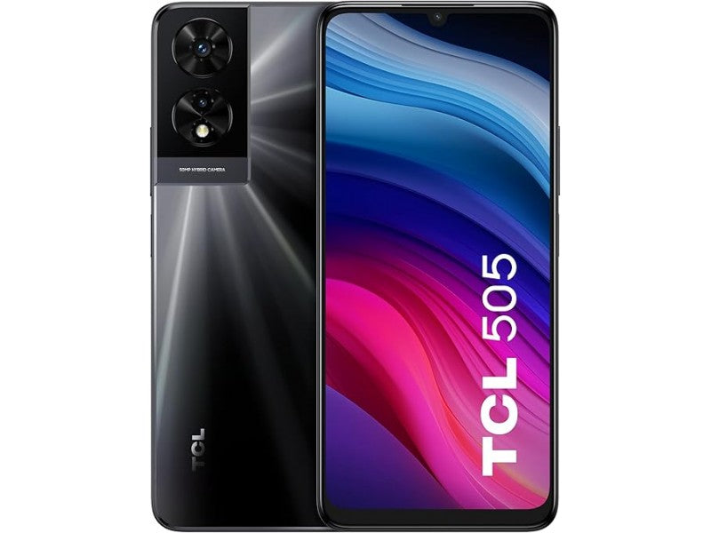 TCL 505 17,1 cm (6.75") Doppia SIM Android 14 4G USB tipo-C 4 GB 64 GB 5010 mAh Grigio