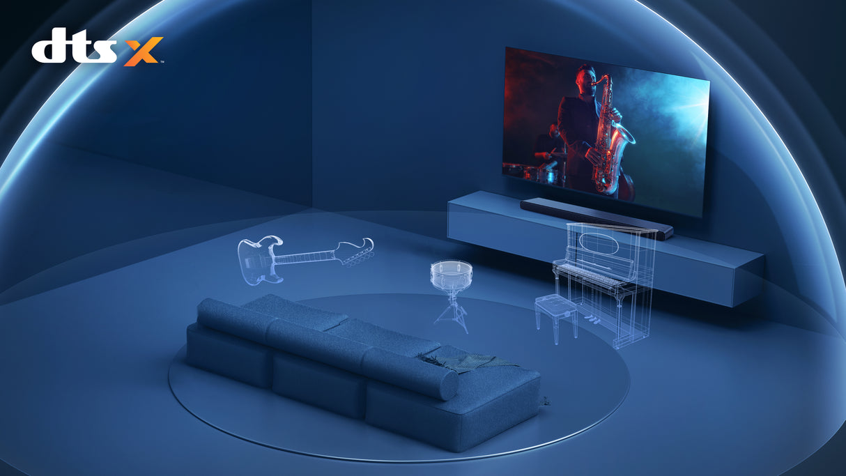 TCL S Soundbar S45H 2.0 canali, Dolby Atmos, supporto HDMI eARC, Bluetooth, 100W