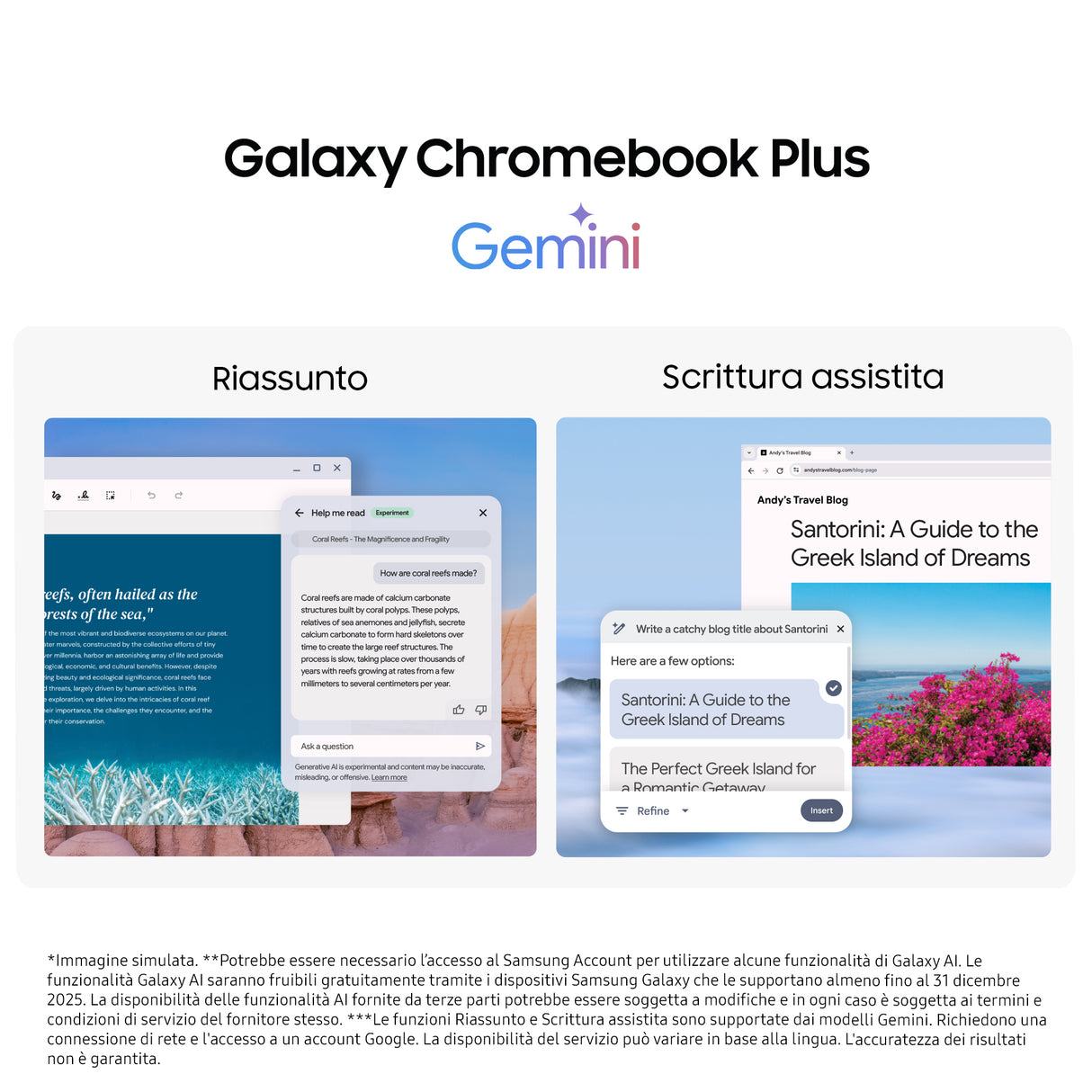 Samsung Galaxy Chromebook Plus, display 15.6", Intel Core 3, RAM 8GB, 256GB, Neptune Blue, Chrome OS