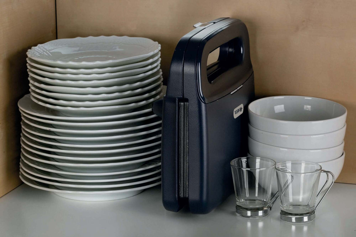 Ariete Breakfast Sandwich Maker Tostiera Dark Grey