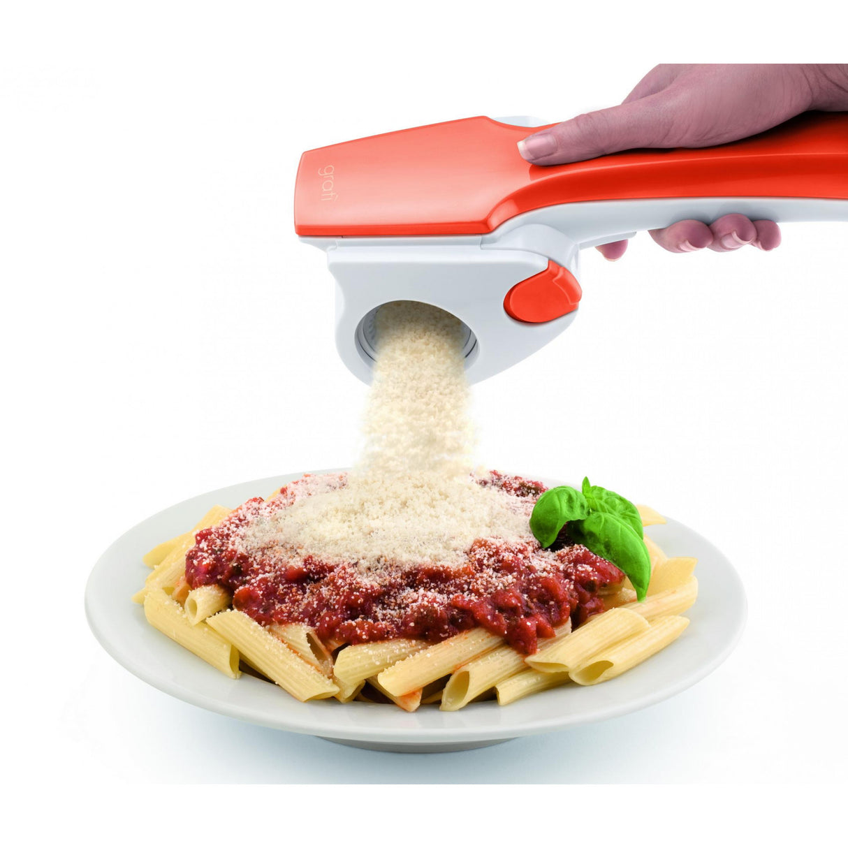 Ariete 447 Gratì 2.0 - Grattugia elettrica ricaricabile senza filo - 1 kg di formaggio con una ricarica - Rullo Acciaio Inox - Arancione