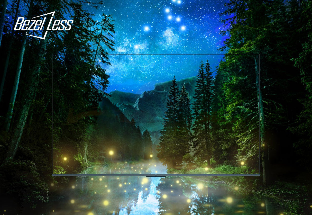 TCL C69 Serie C6 Smart TV QLED 4K 55" 55C69B, audio Onkyo con subwoofer, Dolby Vision - Atmos, Google TV