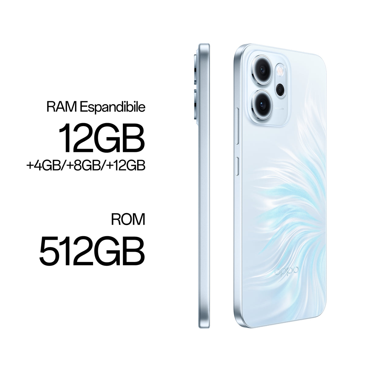 Oppo Reno14 Fs Smartphone Opal Blue