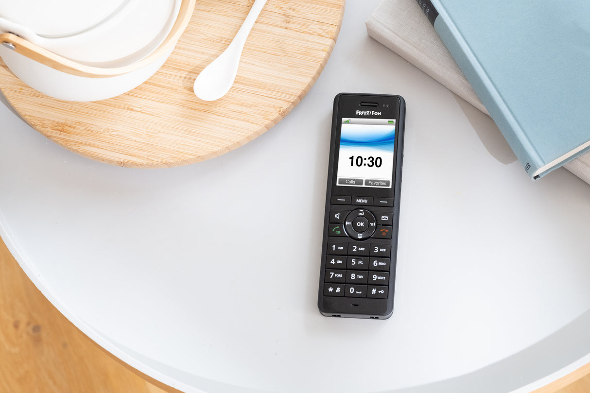FRITZ!Fon X6 INT Telefono DECT Identificatore di chiamata Nero