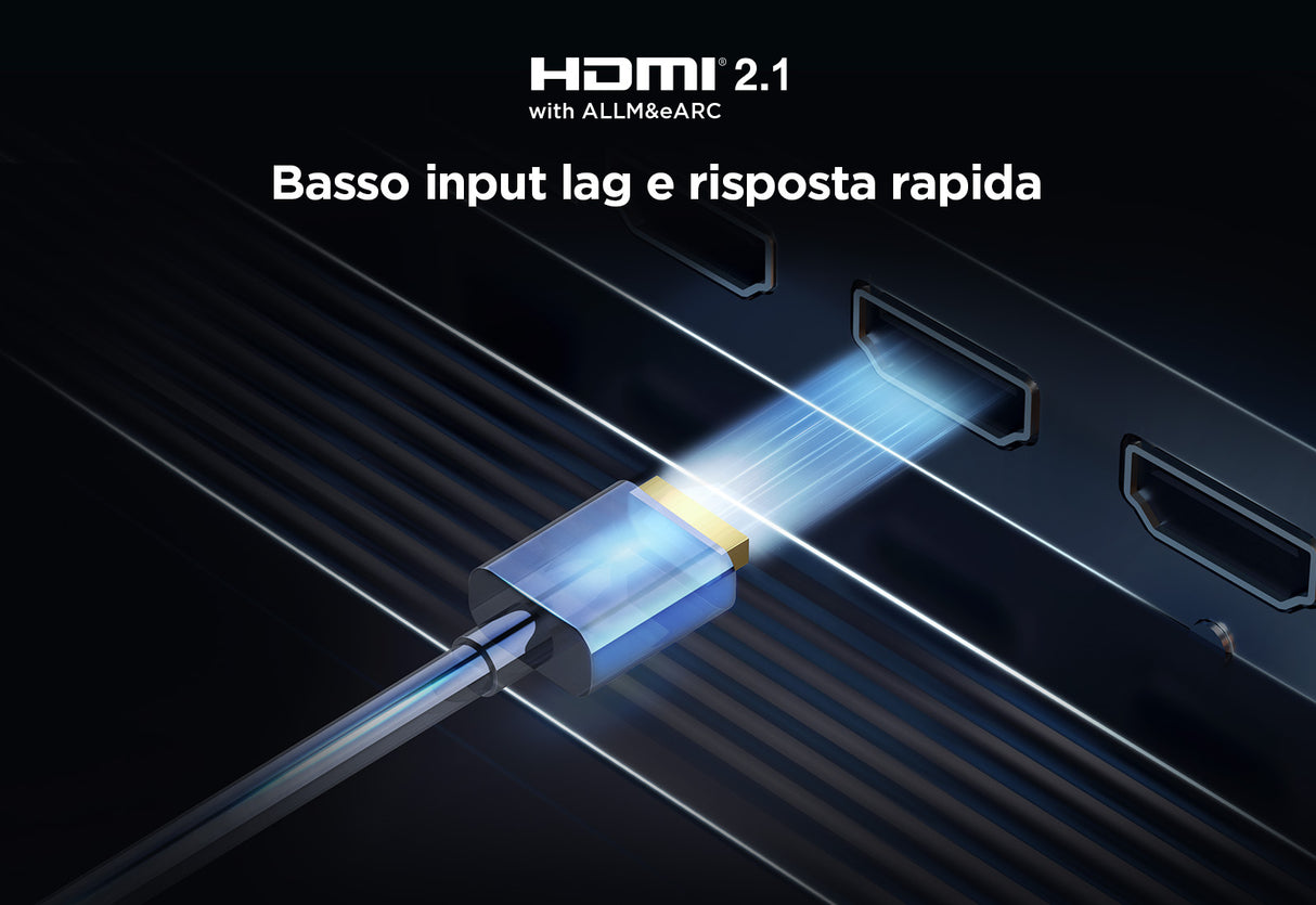 TCL C69 Serie C6 Smart TV QLED 4K 55" 55C69B, audio Onkyo con subwoofer, Dolby Vision - Atmos, Google TV