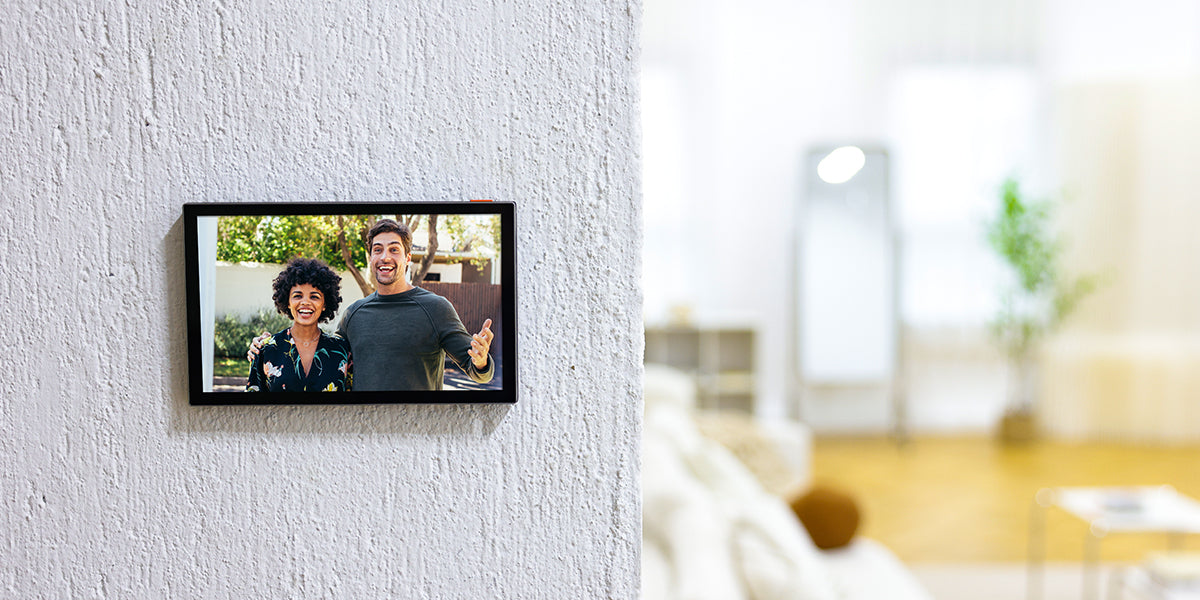 EZVIZ HP7 sistema per video-citofono 17,8 cm (7") Nero, Argento