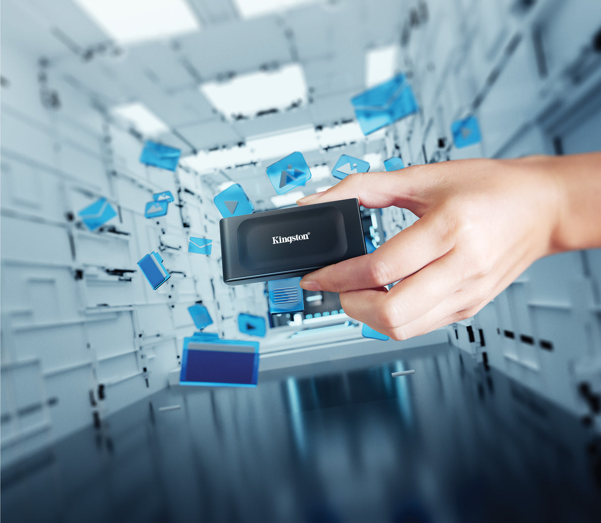 Kingston Technology 2TB SSD esterno XS1000 USB 3.2 Gen 2