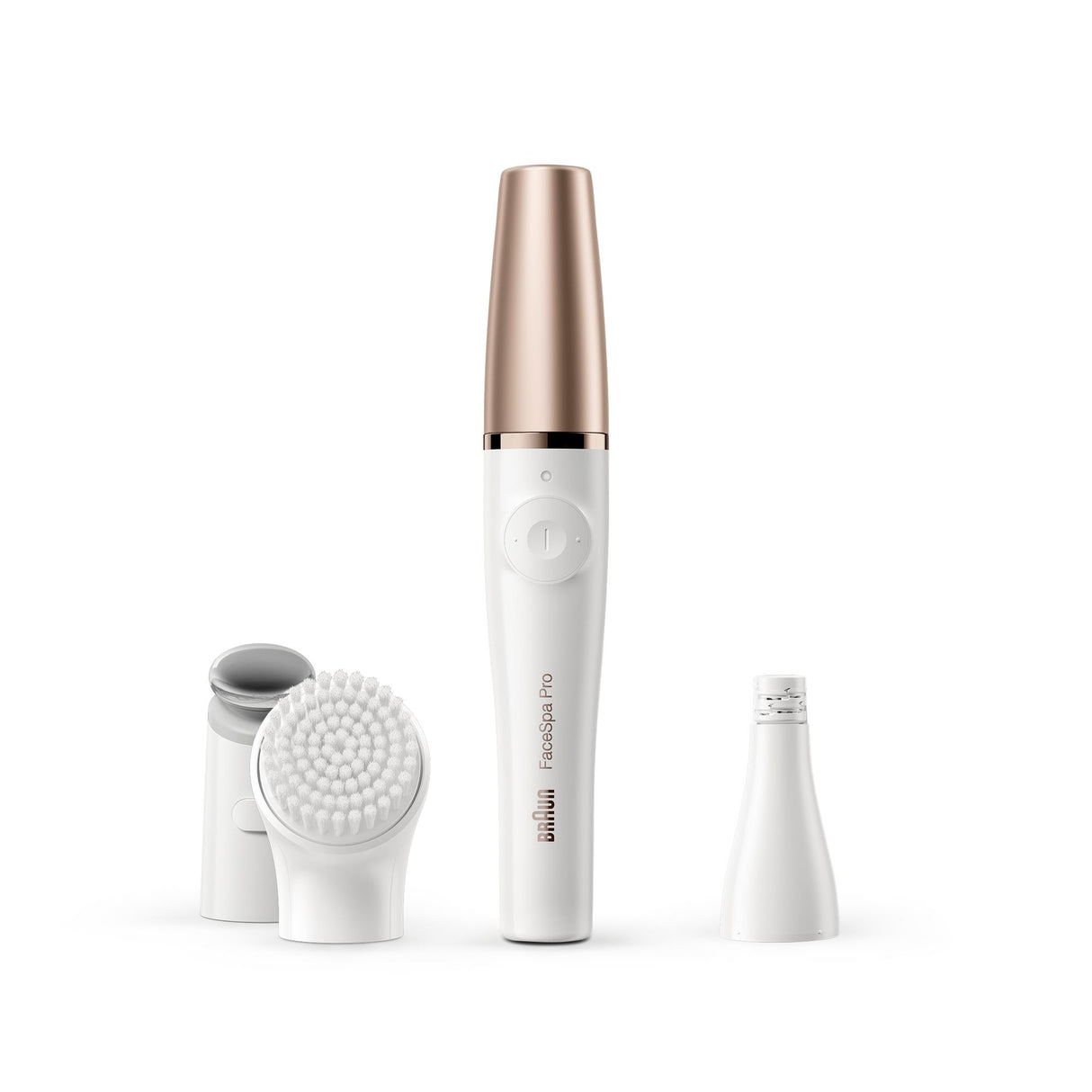 Braun FaceSpa Pro SE911, Bellezza Viso Epilatore Tutto-In-Uno, Incluso Epilatore Per Il Viso Con Dieci Micro Fori, Testina Tonificante E Spazzola Di Pulizia, Ricaricabile Con 90 Minuti Di Uso Senza Fili