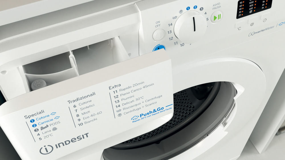 Indesit Lavatrice a libera installazione BWA 101496X WV IT - BWA 101496X WV IT