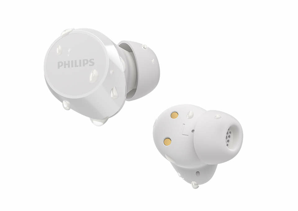 Philips TAT1209WT/00 cuffia e auricolare True Wireless Stereo (TWS) In-ear Musica e Chiamate Bluetooth Bianco