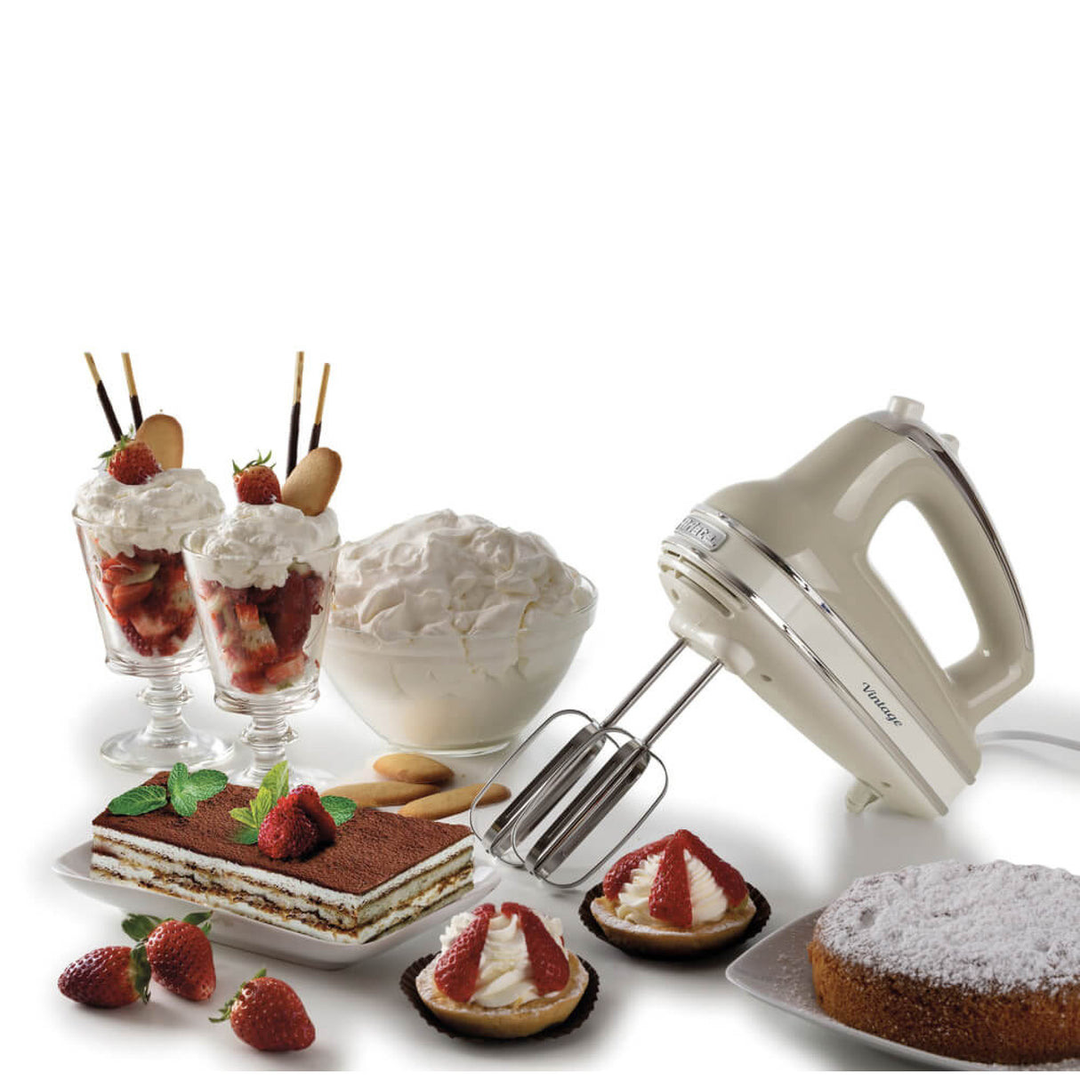 Ariete Vintage Sbattitore Elettrico Beige 00C154803AR0