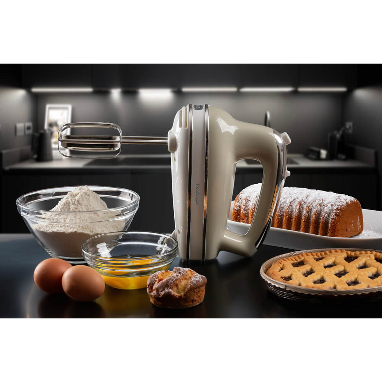 Ariete Vintage Sbattitore Elettrico Beige 00C154803AR0