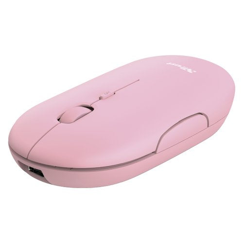 Mouse Trust 24125 PUCK Rechargeable Wireless Pink Pink