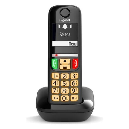 Gigaset E270 Telefono DECT Identificatore di chiamata Nero