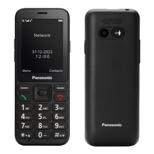 Cellulare Panasonic KX TU250EXBN SENIOR Black Black