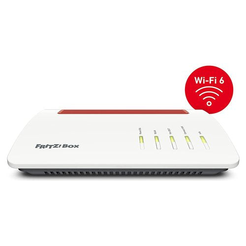 Modem router Avm 20002999 FRITZ!BOX 7590 Ax Bianco e Rosso Bianco e Ro