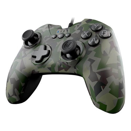 Gamepad Nacon PCGC 100FOREST PC GAME Wired Gaming Controller Camo gree