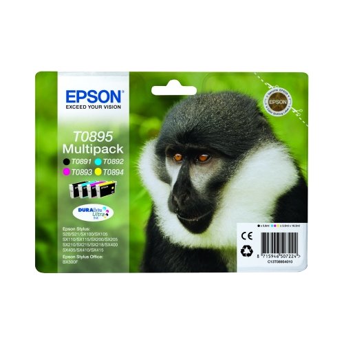 Set cartucce stampante Epson C13T08954020 Multipack T0895