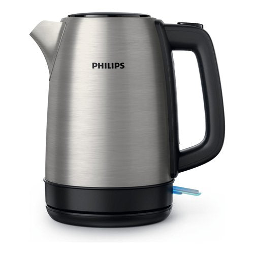 Philips Daily Collection HD9350/90 Bollitore in metallo, coperchio a molla, indic. lum.