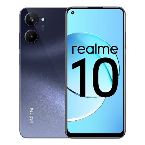 Realme 10 4G, 6.4", 256GB, RAM 8GB, Rush black