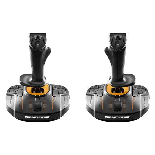 Thrustmaster T.16000M FCS SPACE SIM DUO Nero, Arancione USB Joystick Analogico/Digitale PC