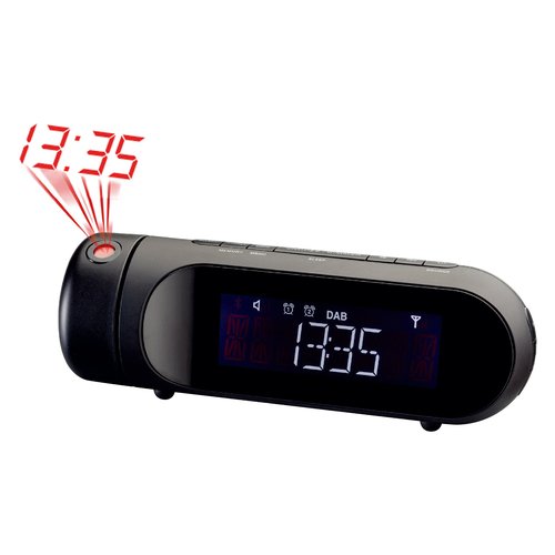 New Majestic RS 119P DAB Sveglia digitale Nero