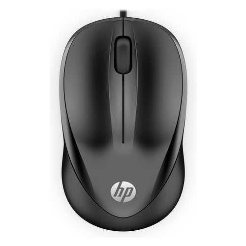 Mouse Hp 4QM14AA 1000 Wired Black Black
