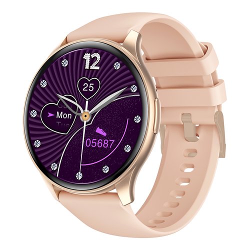 Trevi SMARTWATCH CON FUNZIONE CHIAMATA WIRELESS AMOLED FULL TOUCH IP67 T-FIT 235 A ROSA