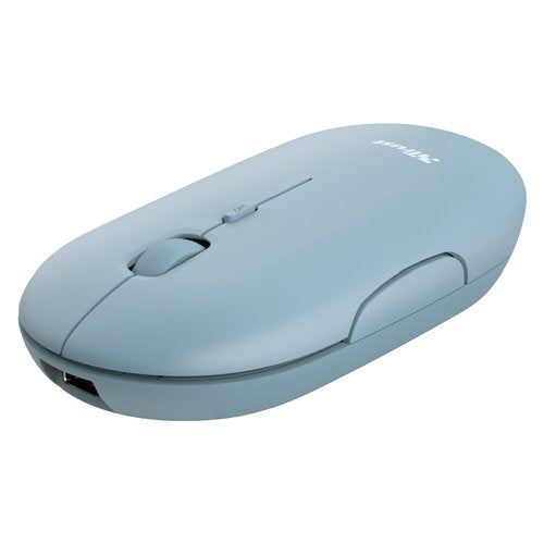 Mouse Trust 24126 PUCK Rechargeable Wireless Blue Blue