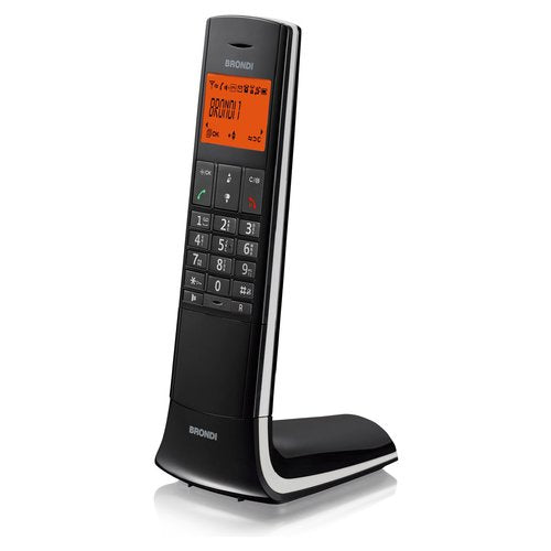 Brondi Lemure Telefono DECT Identificatore di chiamata Nero