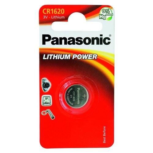 Batteria CR1620 Panasonic CR1620L 1BP
