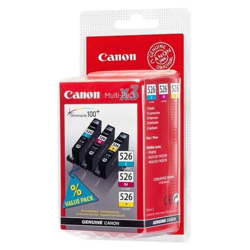 Set cartucce stampante Canon 4541B009 Multipack Cli 526