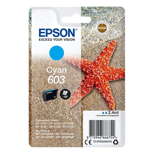Cartuccia stampante Epson C13T03U24020 603