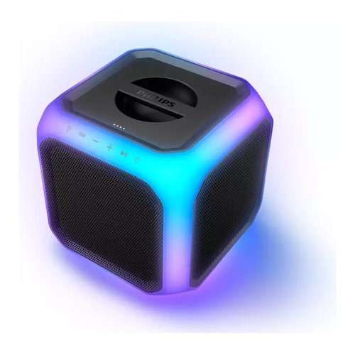 Cassa party Philips TAX7207 10 Cube Bluetooth Black e Silver Black e S